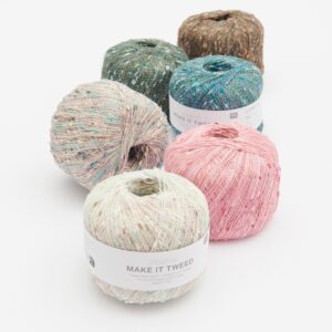 Rico Design Creative Make It Tweed mezgimo siūlai
