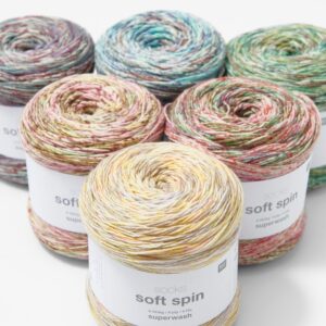 Rico Design Socks Soft Spin mezgimo siūlai