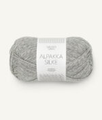 Sandnes Garn Alpakka Silke (alpakos vilna, šilkas) mezgimo siūlai
