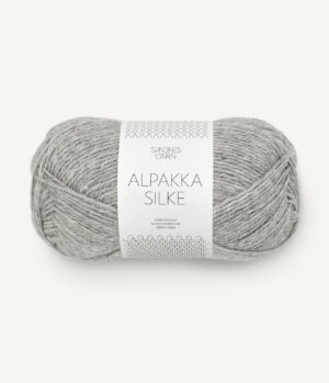 Sandnes Garn Alpakka Silke (alpakos vilna, šilkas) mezgimo siūlai